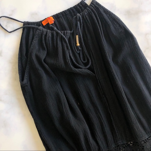 Michelle Jonas Hippie Gauze Maxi Dress in Black - Picture 9 of 11